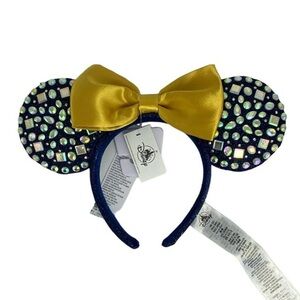 NWT Blue and Yellow Rhinestone Disney Ears